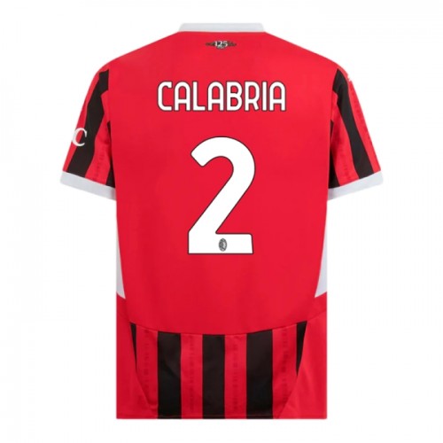 Camisola do AC Milan Calabria 2 Equipamento Principal 2024-25 Camisola do AC Milan Calabria 2 Equipamento Principal 2024-25